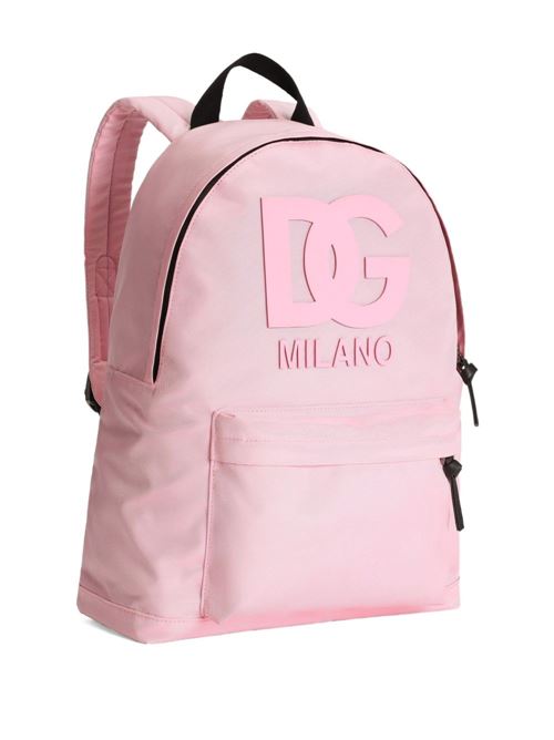 Zaino bambina rosa Dolce & Gabbana Kids | EM0074AM22480400
